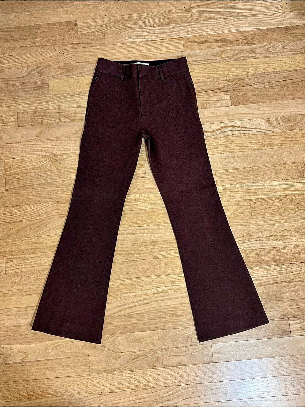 FRAME Le High Flare Brown Flare Pants Size 2